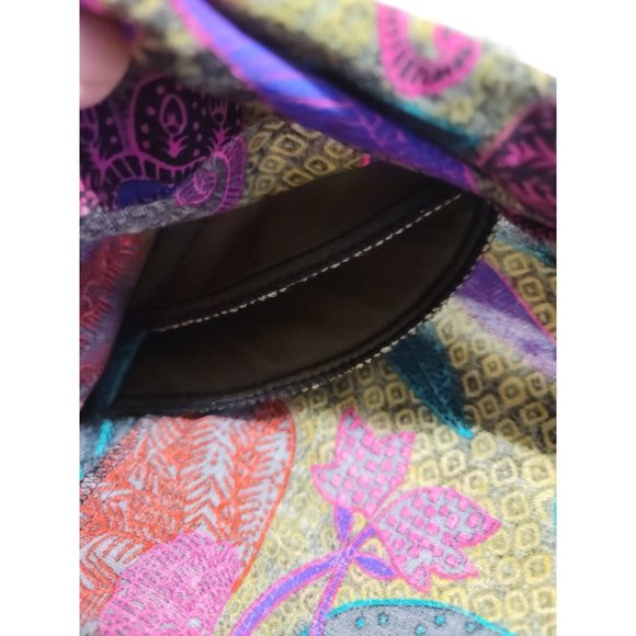 Harvest Time Vintage Floral Button Blazer Size 10 Shoulder Pads USA - Picture 8 of 9